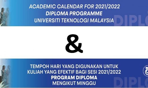Kalender Akademik Sesi  2021/2022