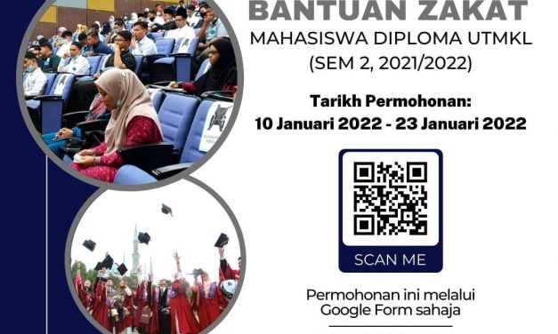 Permohonan Bantuan Zakat Mahasiswa Diploma dan Asasi UTMKL Semester II, 2021/2022