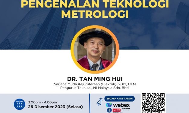 UTMSPACE Wacana Ilmu Bersama Alumni Siri 11/2023 : PENGENALAN TEKNOLOGI METROLOGI