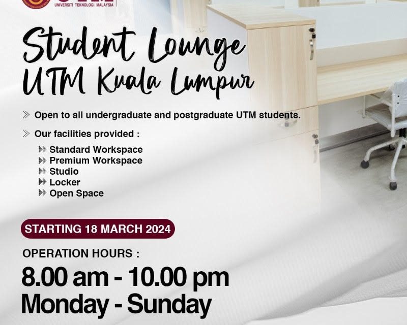 STUDENT LOUNGE UTM KUALA LUMPUR