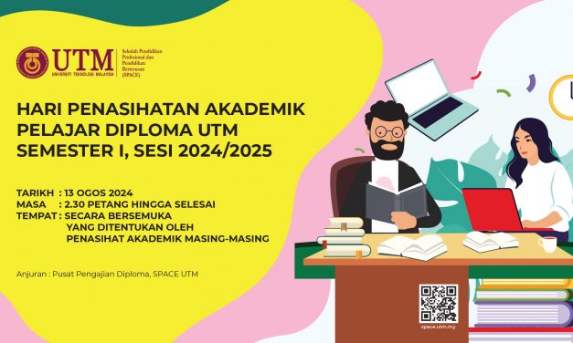 HARI PENASIHATAN AKADEMIK, PROGRAM DIPLOMA SEMESTER I, 2024/2025 – 13 ogos 2024 (selasa)