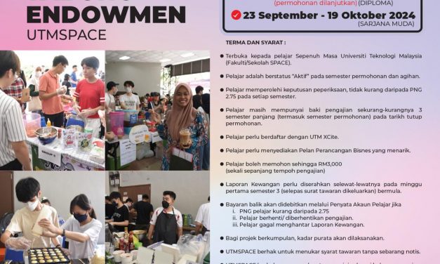 HEBAHAN TAWARAN BANTUAN PEMBIAYAAN KEUSAHAWANAN TABUNG ENDOWMEN UTMSPACE