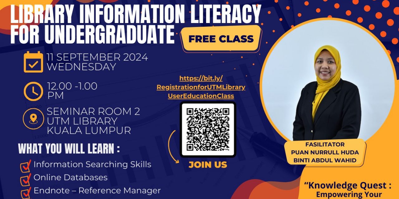 LIBRARY INFORMATION LITERACY FOR UNDERGRADUATE