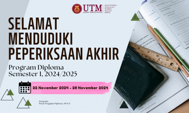 SELAMAT MENDUDUKI PEPERIKSAAN AKHIR, SEMESTER I 2024/2025