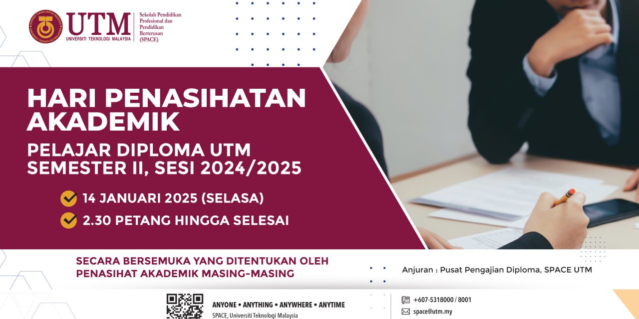 HARI PENASIHATAN AKADEMIK, SEMESTER II, 2024/2025
